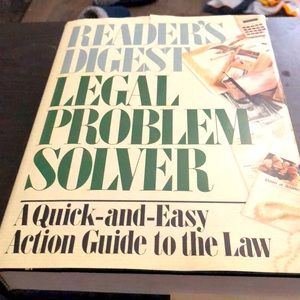Reader's Digest Legal Problem Solver A Quick and Easy Action Guide to the Law HC